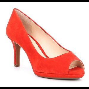 Alex Marie, the Brockner Peep-Toe Platform Pumps